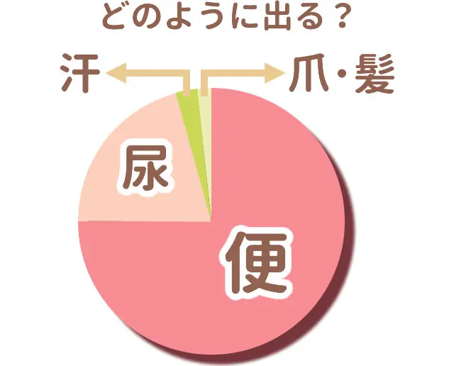 デトックスの割合