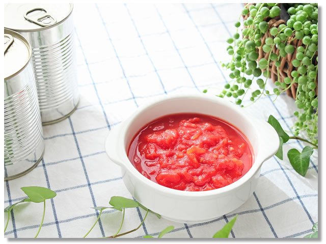 トマトの水煮缶詰