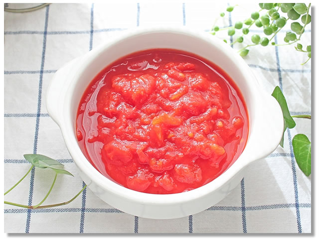 トマトの水煮缶